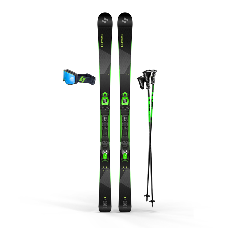 Ski poles PERFORMANCE NEON GREEN