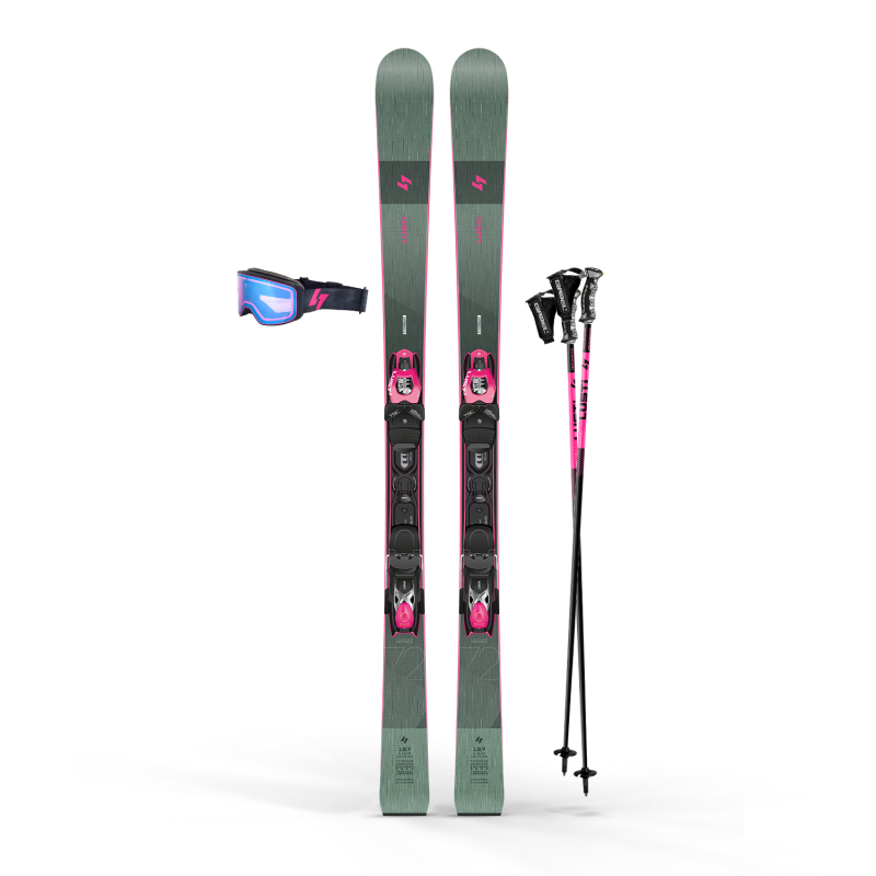 Ski poles PERFORMANCE NEON PINK