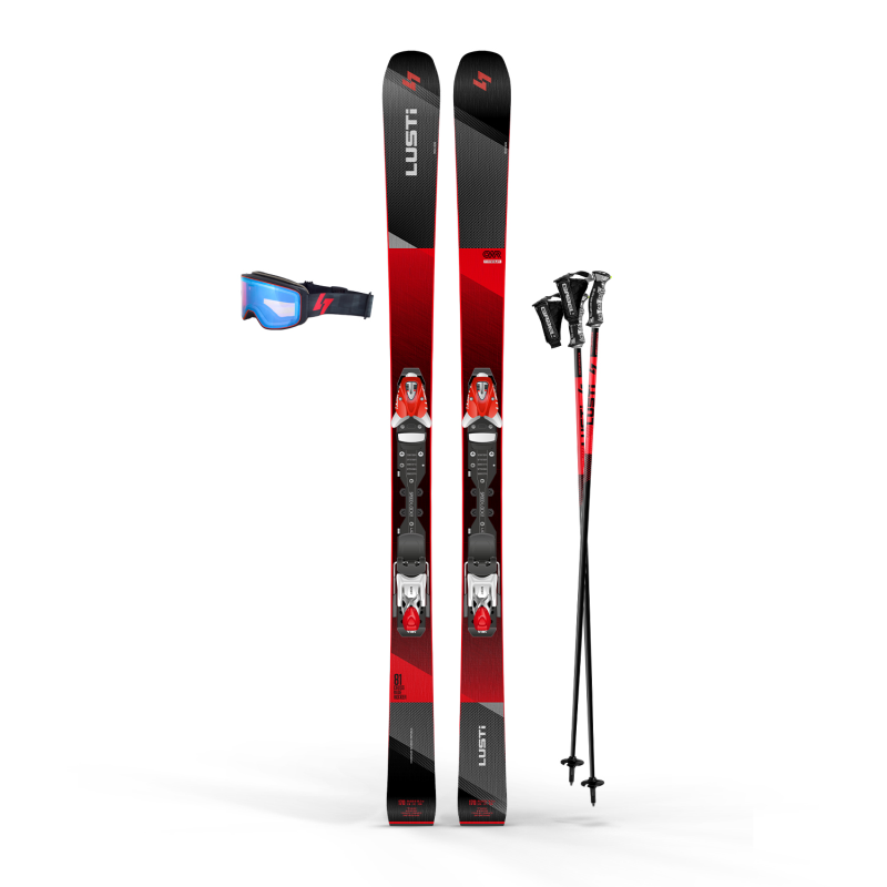 Ski poles PERFORMANCE RED